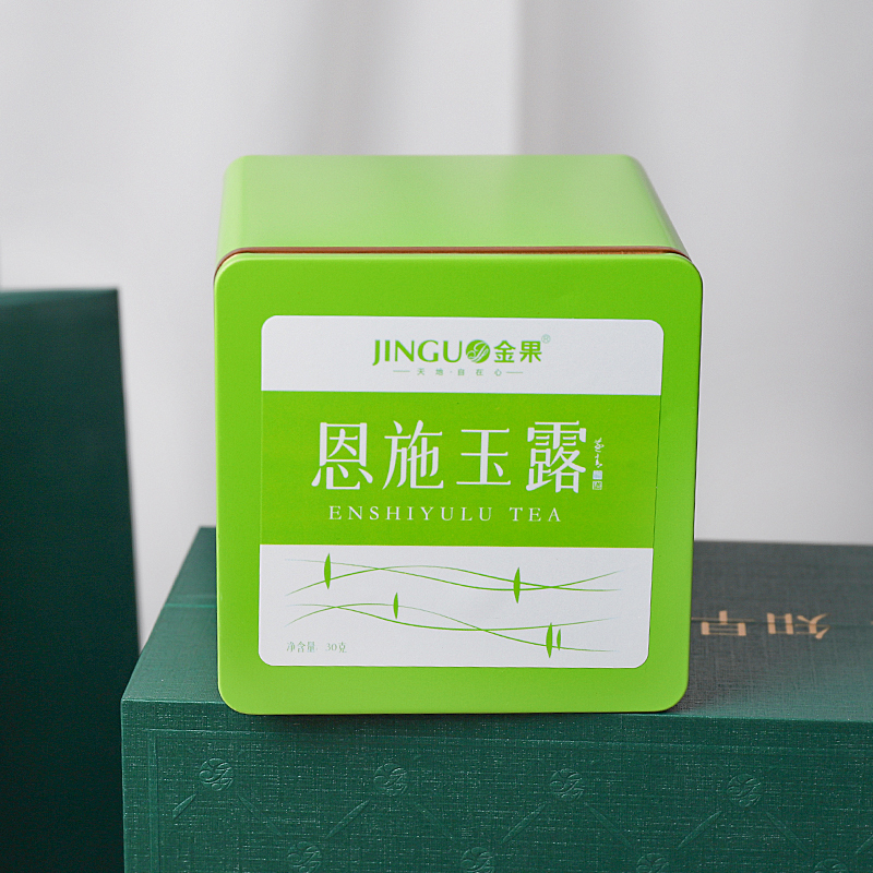 新茶2024湖北茶叶恩施玉露蒸青绿茶高山明前特级150g礼盒装
