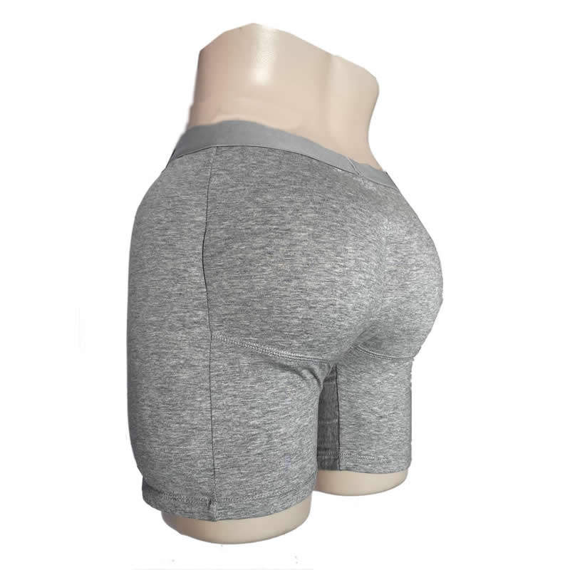 男士防摔滑雪护臀护胯提臀丰胯丰大腿透气海绵插片平角裤口袋老人,淘宝优惠券,粉丝福利购,淘宝优惠卷