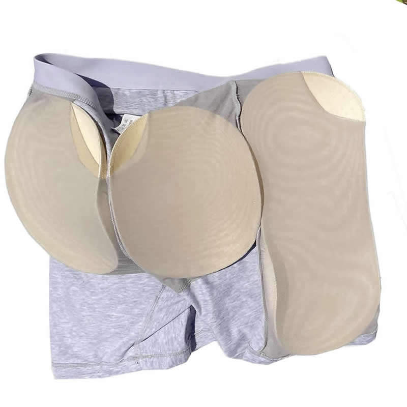 男士防摔滑雪护臀护胯提臀丰胯丰大腿透气海绵插片平角裤口袋老人,淘宝优惠券,粉丝福利购,淘宝优惠卷