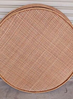 直径110二手有孔旧竹筛圆簸箕竹筛晾青筛摊青筛竹编竹编制品