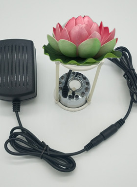 鱼池喷泉小型大雾量假山流水包邮