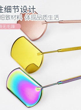 美睫师专用睫毛检查镜网红爆款嫁接睫毛小镜子轻巧便携方形观察镜