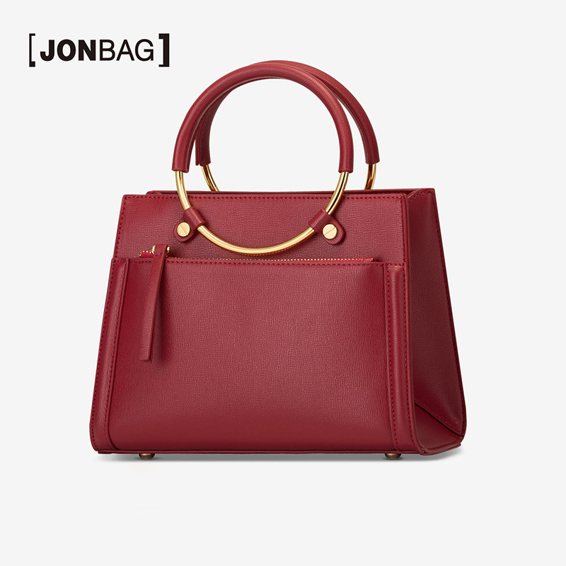 简佰格jonbag新娘红色新款结婚包包 简佰格女士包袋