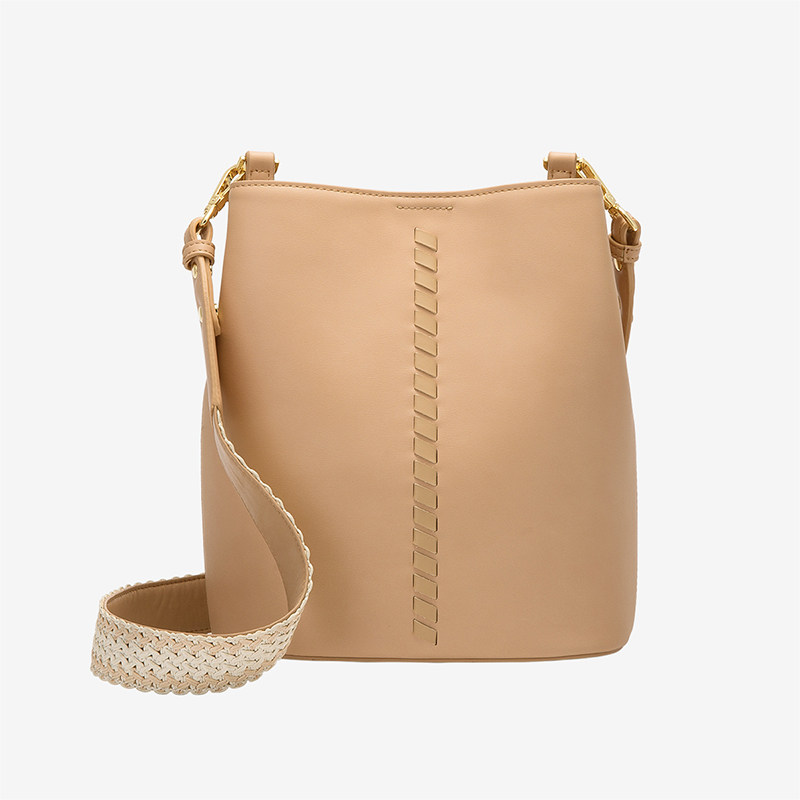 简佰格女士2020新款斜挎单肩水桶包 简佰格女士包袋