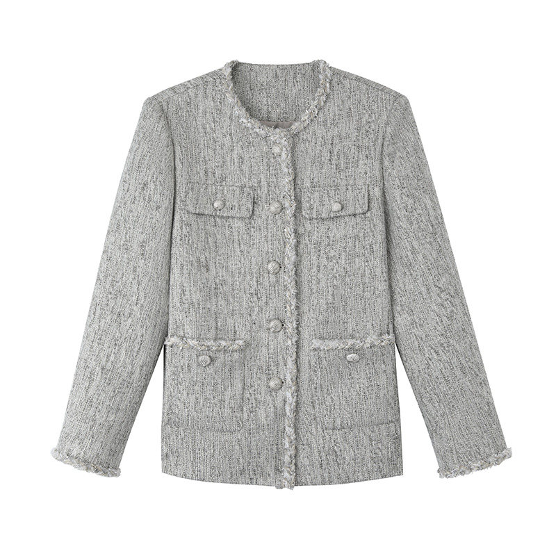 PAPERLLL辛间 香榭漫续 精致羊毛小香风上衣外套+高腰A字裤套装女,淘宝优惠券,粉丝福利购,淘宝优惠卷