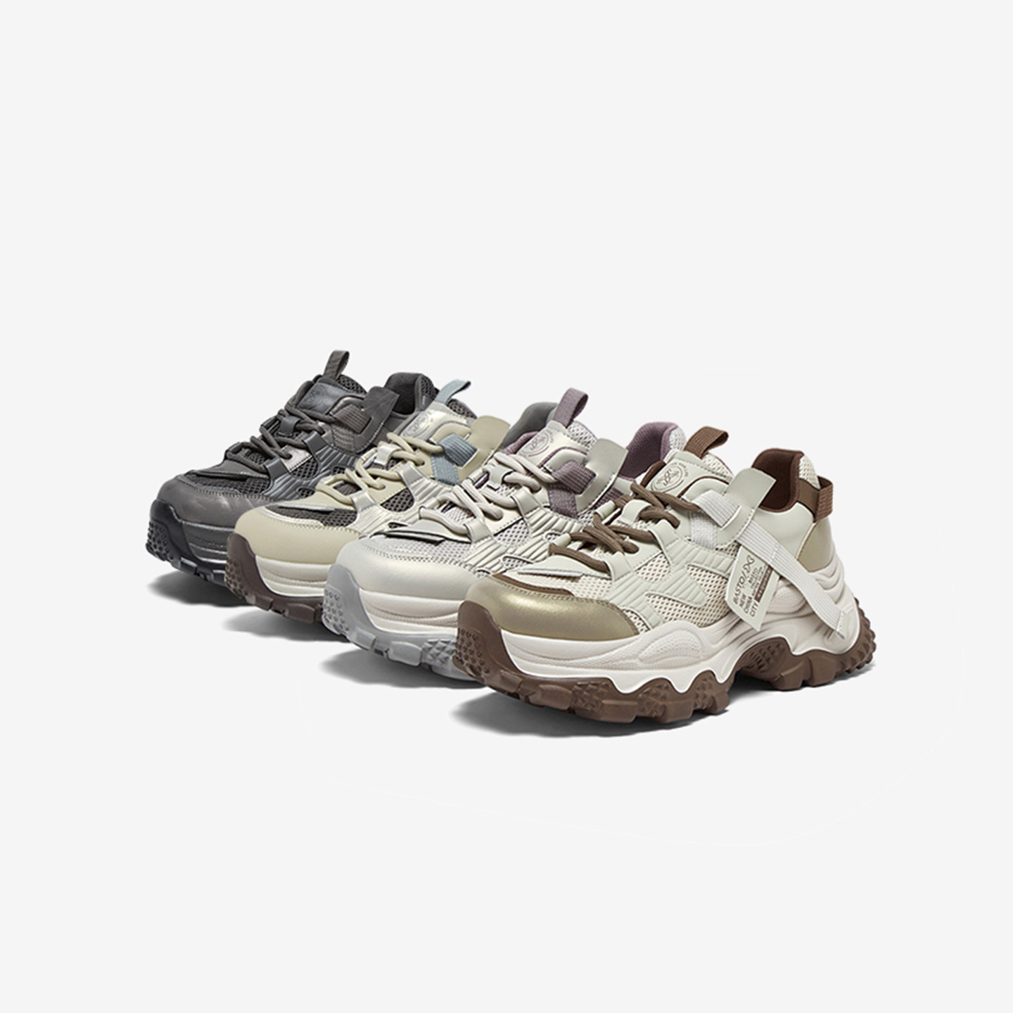 百思图26春商场新款加绒老爹鞋棉鞋厚底增高女运动休闲鞋B6091AM6,淘宝优惠券,粉丝福利购,淘宝优惠卷