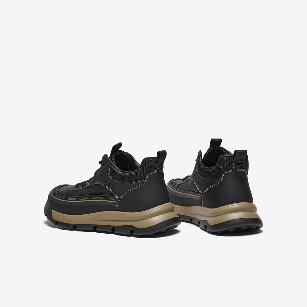 百思图25冬季商场新款加绒保暖棉鞋时尚潮流运动男休闲鞋16950DM5,淘宝优惠券,粉丝福利购,淘宝优惠卷