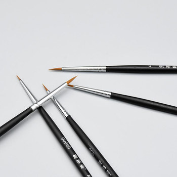 Xiedetang 725 Japanese nylon hair hook pen 00000# extra fine facial pen model coloring pen flat pen