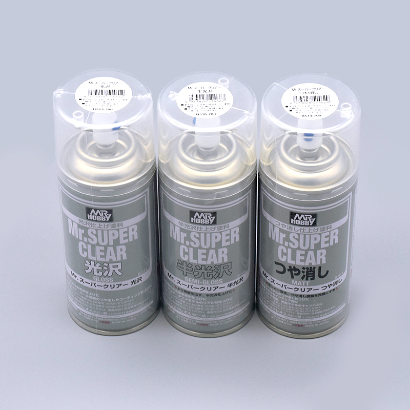 郡士喷罐保护漆 高达军模手办透明BJD光油光泽消光漆B513/514/530 - 图1