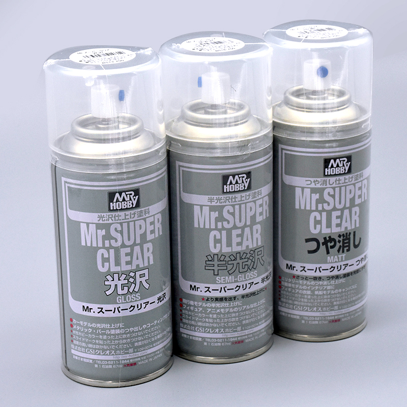 郡士喷罐保护漆 高达军模手办透明BJD光油光泽消光漆B513/514/530 - 图0