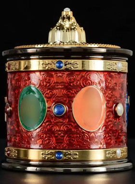 磁悬浮转金轮摆件家居装饰转动轮