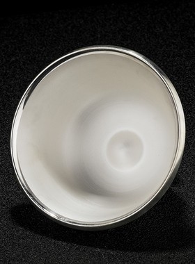 纯银供水碗供佛净水杯