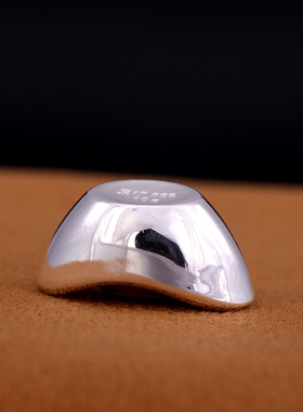 吉祥实心摆件过年纯银元宝送福