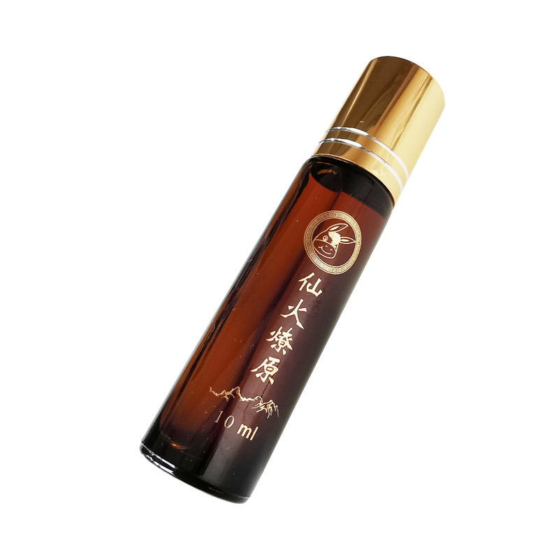 10ml+100ml仙火燎原姜艾痛滚滚舒缓精华肩颈腰背膝肘关节家用按摩 - 图0