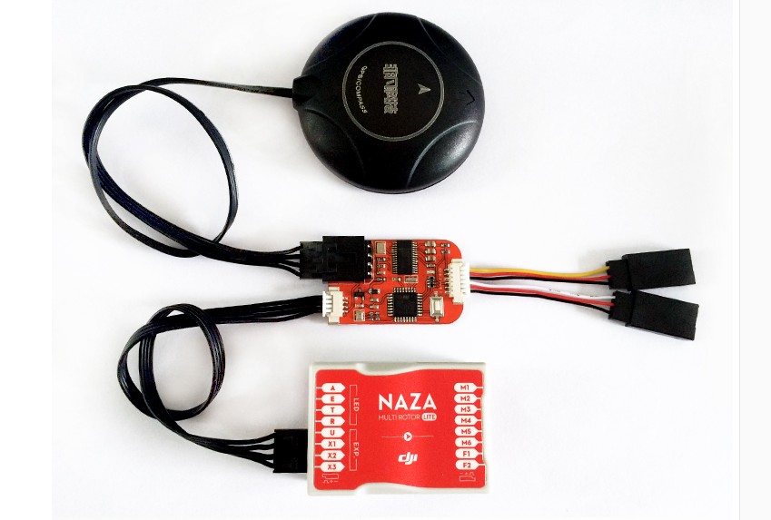 DJI NAZA LITE 飞控 V2 A2非凡 N1N2N3视频叠加OSD MINI 兼容GPS - 图1