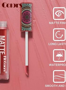 6Colors Waterproof Liquid Lipstick Matte Velvet Clay Texture