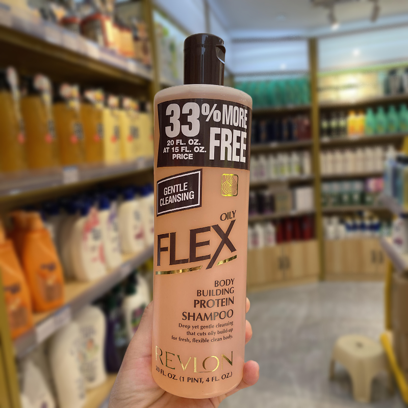 香港采购进口REVLON露华浓FLEX无硅油洗发水去油控油洗发露护发 - 图1