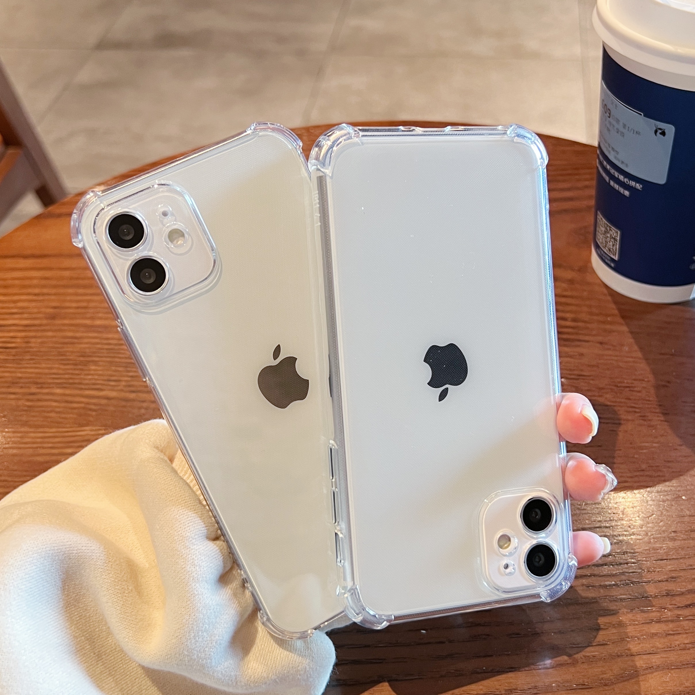 适用苹果12手机壳iPhone12ProMax手机壳透明硅胶pro十二max软壳12mini保护壳镜头全包防摔por超薄男女新款-图1