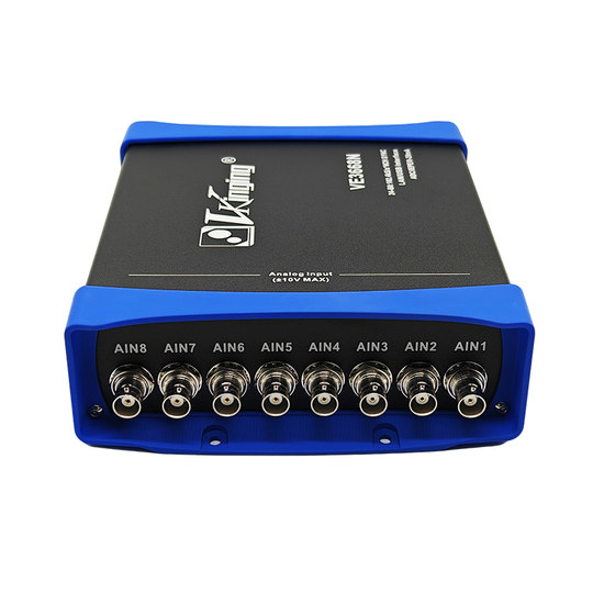 VE3668N Ethernet 24-bit data acquisition card labview eight-channel 102.4K/CH sampling uV level