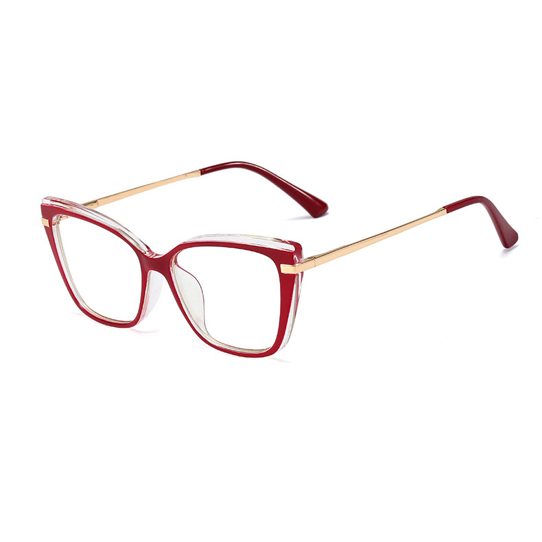 时尚防蓝光女可配近视optical glasses frame for women очки - 图2