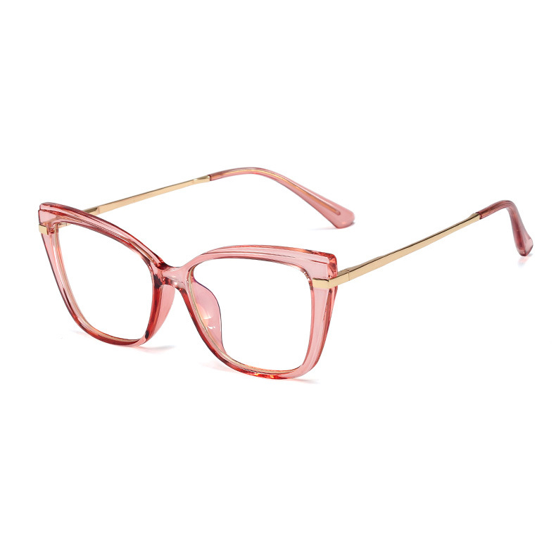 时尚防蓝光女可配近视optical glasses frame for women очки - 图1