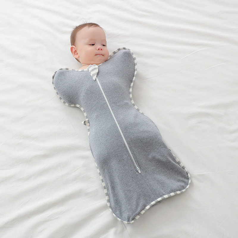 新生婴儿投降式防惊跳睡袋春夏季薄款宝宝包裹襁褓抱被防踢被神器,淘宝优惠券,粉丝福利购,淘宝优惠卷