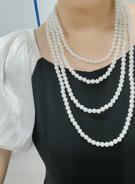 四层璎珞戏曲越剧黄梅戏花旦项链