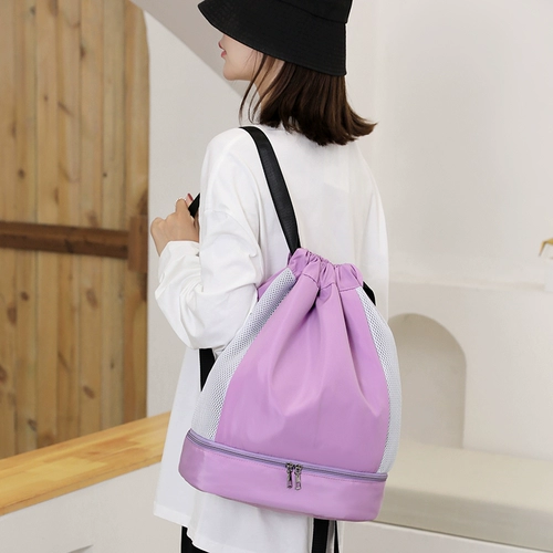 Спортивная сумка с разделителями, сумка для путешествий, пляжная сумка для плавательных принадлежностей, баскетбольный рюкзак, ткань оксфорд