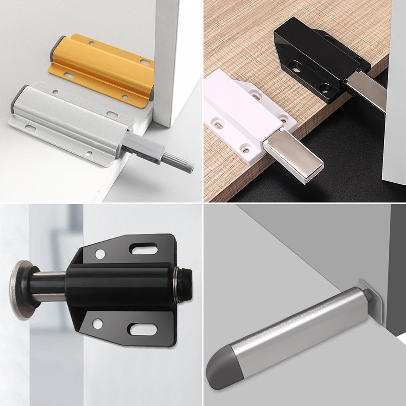 铝合金单双反弹器橱柜门弹跳不锈钢反弹器免拉手按压式反弹器,淘宝优惠券,粉丝福利购,淘宝优惠卷