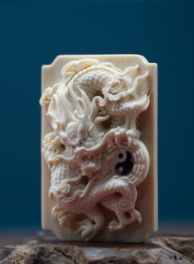 手工挂件吊坠守艺猛犸象牙男女