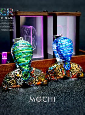 MOCHI原创潮品项链赛博朋克风格