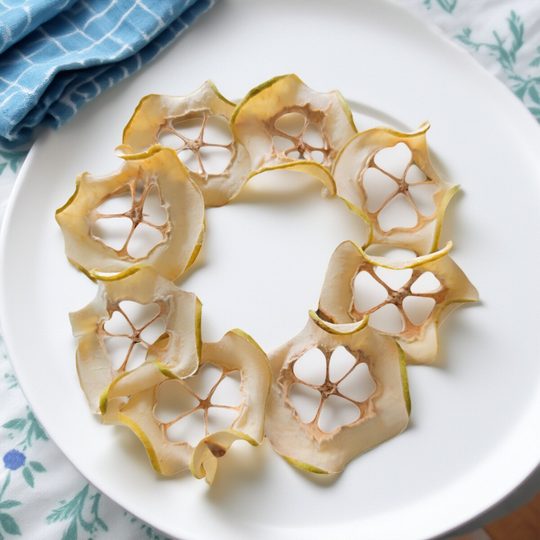 Xu Xiaodou Dried Papaya Slices Cocktail Coffee Decoration