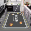 Diatom mud kitchen floor mat non-slip anti-oil absorbent mat