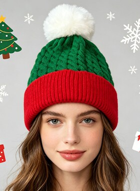 Christmas Dress Up Thickened Warm European and American Elf