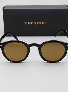 男士圆脸高级感墨镜遮阳高级