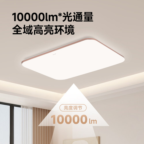 Yeelight光璨智能吸顶灯氛围客厅简约现代家用卧室已接入米家APP - 图1