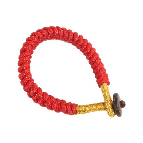 金刚结编织绳开口线圈钥匙扣 多色手工编织diy手机绳把玩饰品配件 - 图3