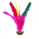 Feather Duster Người lớn Thể dục Trẻ em Học sinh Nhíp màu Bán buôn Thịt bò cuối Kết thúc Kicking Ryukyu - Các môn thể thao cầu lông / Diabolo / dân gian Các môn thể thao cầu lông / Diabolo / dân gian