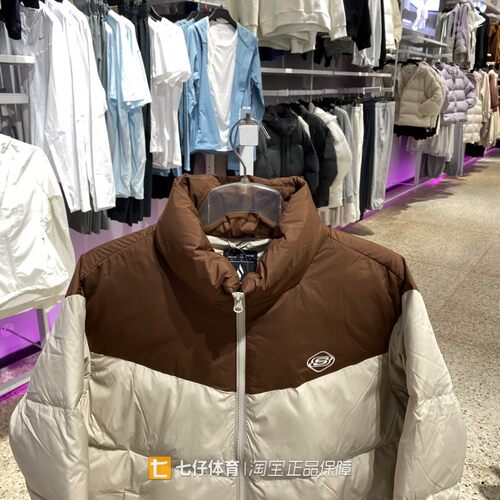 Skechers斯凯奇正品冬季新款男女保暖立领运动休闲羽绒服L324U104 - 图1