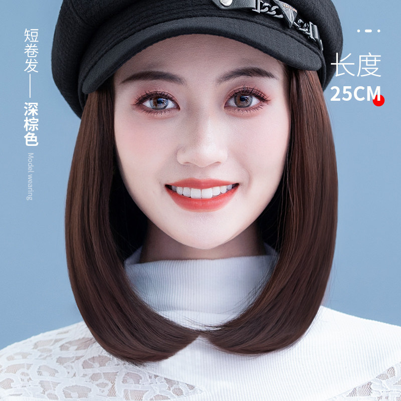 可拆卸假发发片带魔术贴大波浪短发长直发水波纹羊毛卷中直长卷发,淘宝优惠券,粉丝福利购,淘宝优惠卷