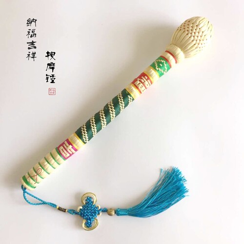 高粱按摩捶敲背捶腿敲打肩颈背敲打器经络肩颈拍打棒敲背锤子神器 - 图0