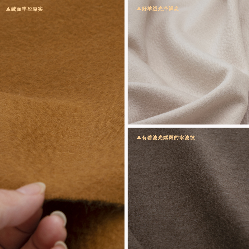 华丽紫绒水波纹100%山羊绒双面披肩围巾两用女秋春秋冬季加厚保暖,淘宝优惠券,粉丝福利购,淘宝优惠卷