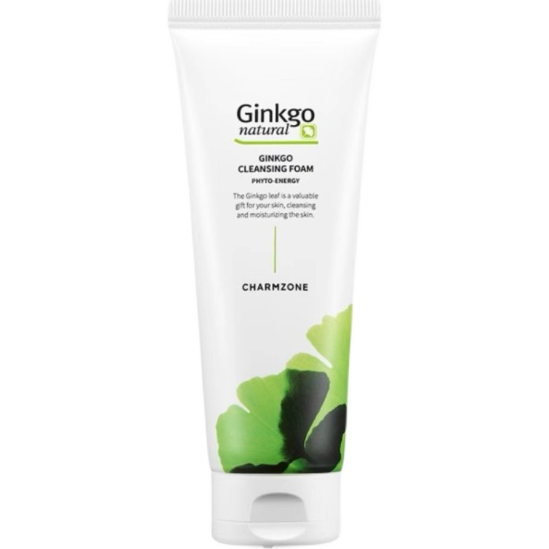 ginkgo婵真银杏洗面奶女深层清洁收缩毛孔专用去油深层清洁200ml