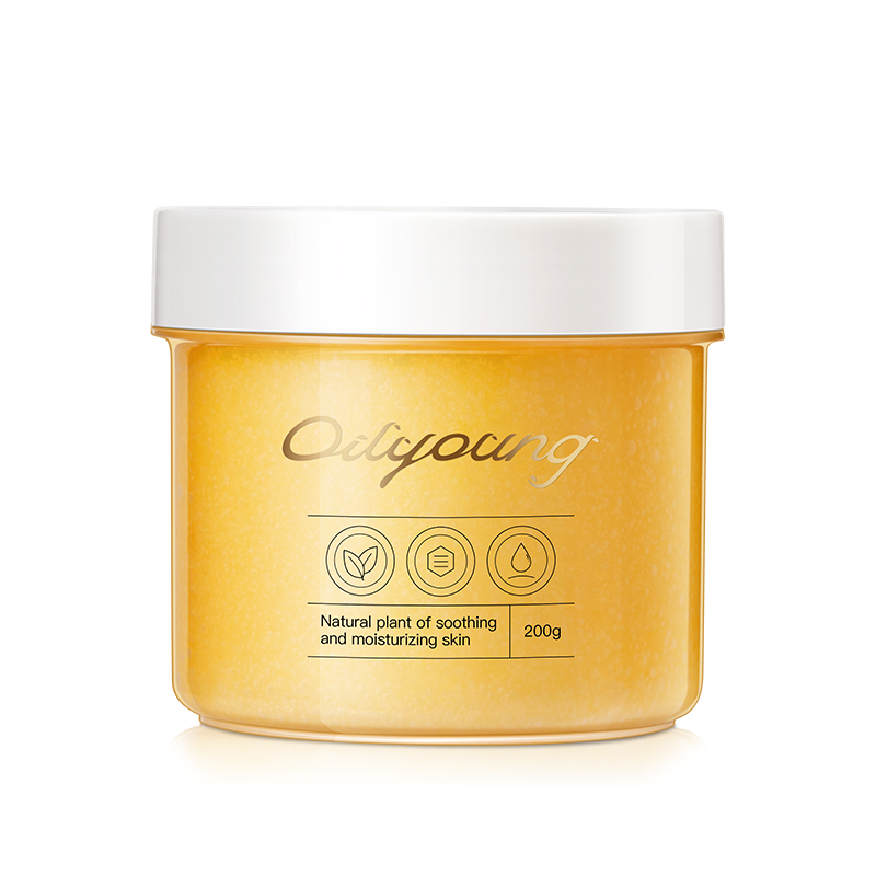 欧丽源旗舰店欧丽源苦参身体磨砂膏嫩白全身毛囊去鸡皮肤角质清洁背部除螨虫女3