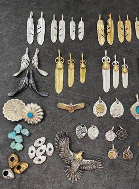 精工纯手工高桥枫叶子台diy吊坠