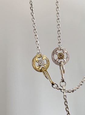 不同银匠高桥圆盘飞鹰印第安项链