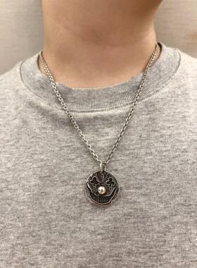 男女泰银朋克小丑吊坠项链礼物