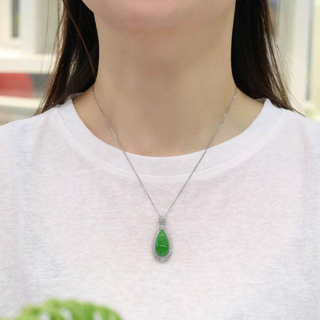 Original design Jade gold inlaid jade pendant for my wife