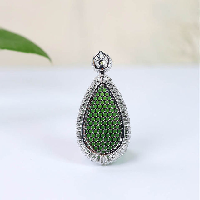 Original design Jade gold inlaid jade pendant for my wife