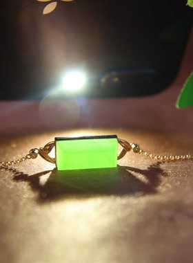 原创设计金镶玉手饰送老婆礼物